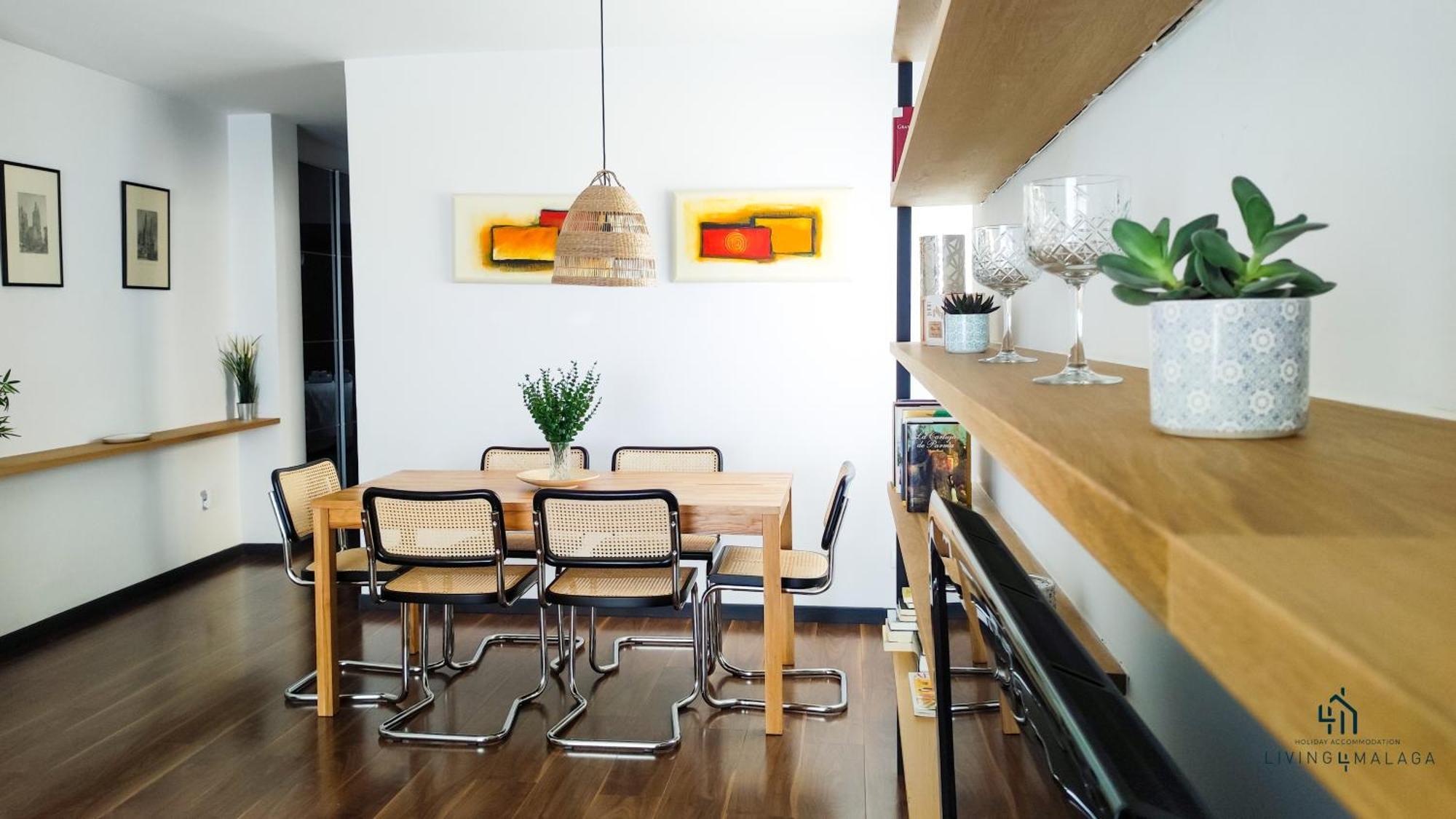 Apartamento Living4Malaga Sun&Terrace Penthouse Exterior foto